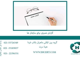 گزارش ممیزی برای سازمان ها