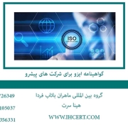 گواهینامه ایزو برای شرکت های پیشرو2