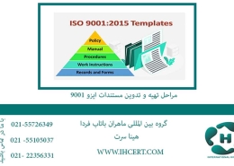 مراحل تهیه و تدوین مستندات ایزو 9001